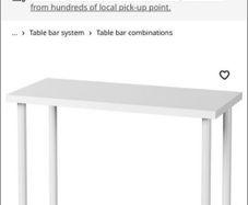 Ikea white desk