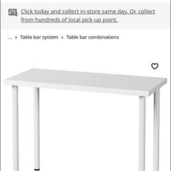 Ikea white desk
