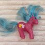 My Little Pony Star Dancer Sparkle Vintage 1987 Hasbro G1 MLP Pink Glitter approx. 12 cm. Used Please see photos Image 2