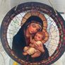 Suncatcher Mary & baby Jesus Image 8