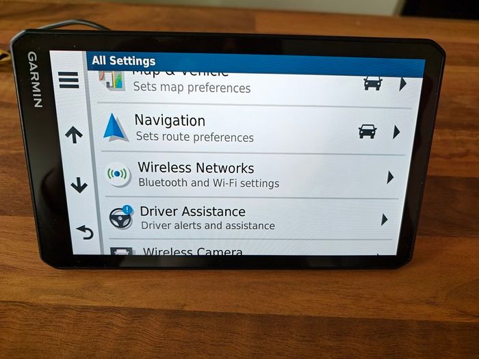 Garmin LGV700 HGV sat nav - Eircodes - Europe map 2026 .