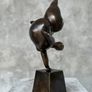 Balancing Lady (30cm) - Bronze Image 7