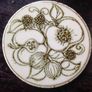 Pair of Vintage Jersey Pottery Trivets / Teapot Stands Image 2