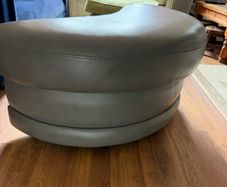 Natuzzi Leather Ottoman