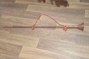 Large Vintage Copper and Brass Horn or Straight Hunting Horn, Postage available or Collection