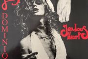Lisa Dominique - Jealous Heart. Three track 12Inch single. Features Frank Marino on guitar. Perfect condition.