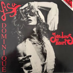 Lisa Dominique - Jealous Heart. Three track 12Inch single. Features Frank Marino on guitar. Perfect condition.