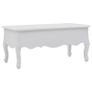 Coffee Table 100x50x46 cm White Image 3