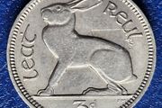 Ireland 1928 Threepence 3d Beautiful Coin