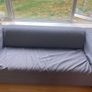 2 grey Ikea Klippan 2 seater sofas for sale Image 4