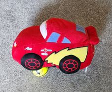 Lightning McQueen Plush Toy Cushion Pillow