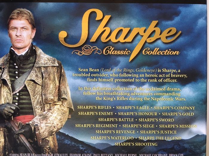 Sharpe [Classic Collection Boxset 1993-1997] Sean Bean [DVD TV Boxsets]