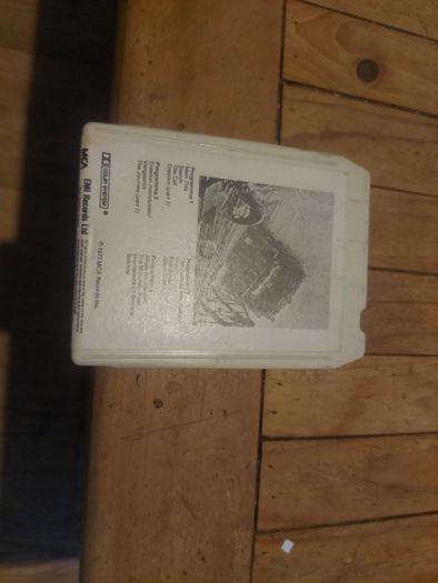 sorcerer, movie soundtrack, 8 track tape