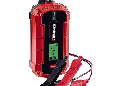 Einhell CE-BC 4 M 12V-6V Intelligent Battery Charger | Microprocessor Controlled Multi-Stage Charger With Trickle Charging