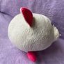 White & Pink Pig Plush Image 3