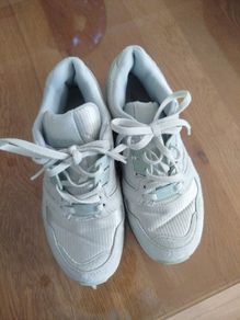 Adidas green runners