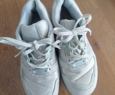 Adidas green runners