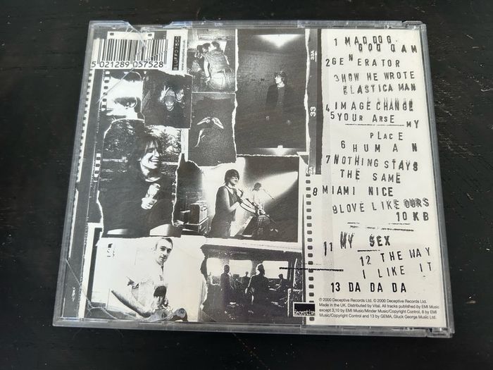 Elatstica The Menace  CD