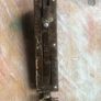Antique door sliding bolt 1876, a Kenrick & sons bronze/brass door bolt Image 2