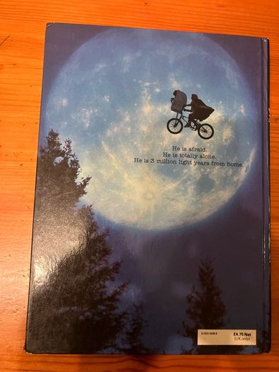 'E.T. The Extra-Terrestrial' storybook