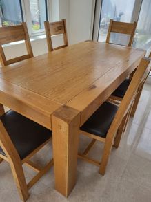 table and chairs