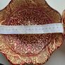 Glass, embossed Xmas bowls (set of 2) Image 3
