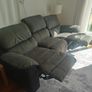 3 Seater Sofa Manual Recliner in Grey Image 2