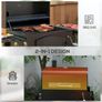 3-in-1 Charcoal BBQ Grill Trolley with Smoker Image 4