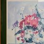 Large Vintage Richard Ackerman Signed Water Colour Still Life 52 x 33cm  size excluding Frame Image 4