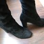 Faith knee-high suedette boots Image 4