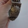Vintage Persian Bangle Bracelet: Image 4