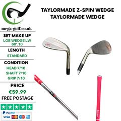 Taylormade Z-Spin Wedge Lw 60 Degree.10 / Taylormade Wedge