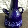 Jasba Mid-Century Blue Glazed Vase (West Germany, 843/25) Image 2
