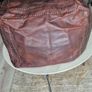 Genuine Leather Hand Made Moroccan Pouffe Image 4