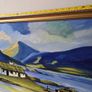 Beautiful vintage Irish landscape oil painting Image 3