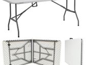 6ft Heavy Duty Plastic & Folding Table Outdoor  - FREE DELIVERY NATIONWIDE