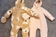 Bundle of 2 baby pram suits