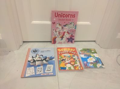 Kids colouring & activity books