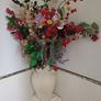 Large "SYLVAC" Hand Crafted Pottery Flower Vase.Circa 1950s. Image 3