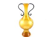 Mid century Lauscha glass vase