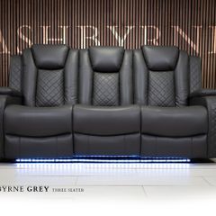 3 Seater Ashbyrne Electric Leather Recliner Sofa