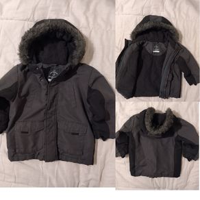 Waterproof, warm Fleece Lined Hooded Jacket