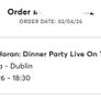 x2 Standing Tickets - Niall Horan Image 3
