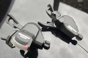 2 Shimano front mech levers