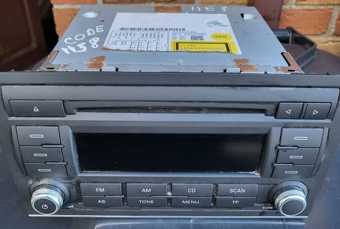 audi a4 b6 b7 double din cd radio player