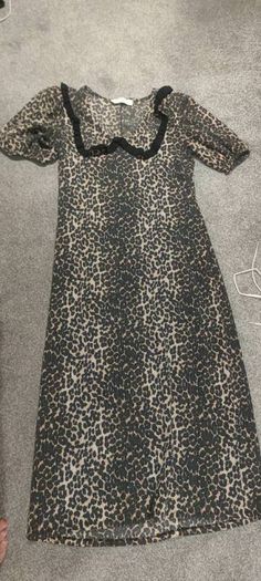 leopard print dress