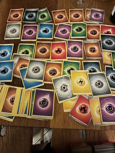 Pokemon energy cards