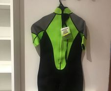 Kids shortie summer wetsuit age 12