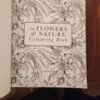 The Flowers And Nature Colouring Book.  Large Volume Paperback In Good Condition. Image 3