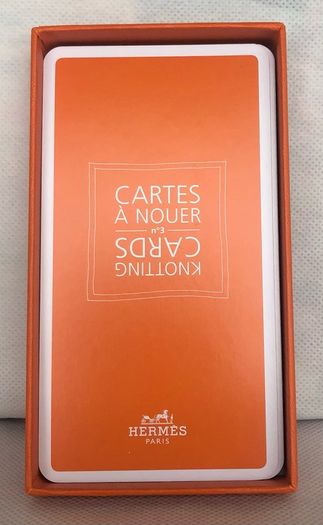Hermes knotting cards